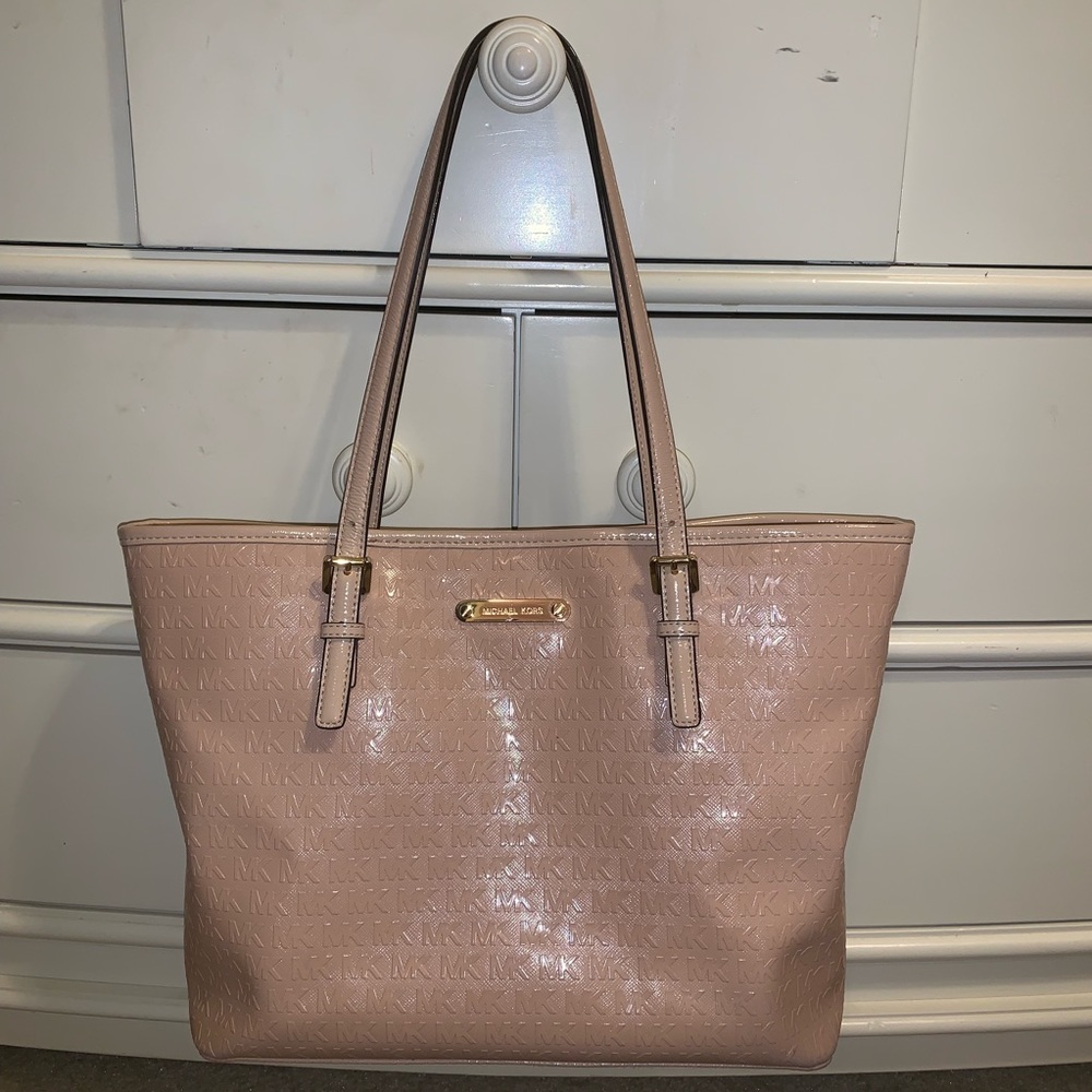 MICHAEL KORS NUDE TOTE